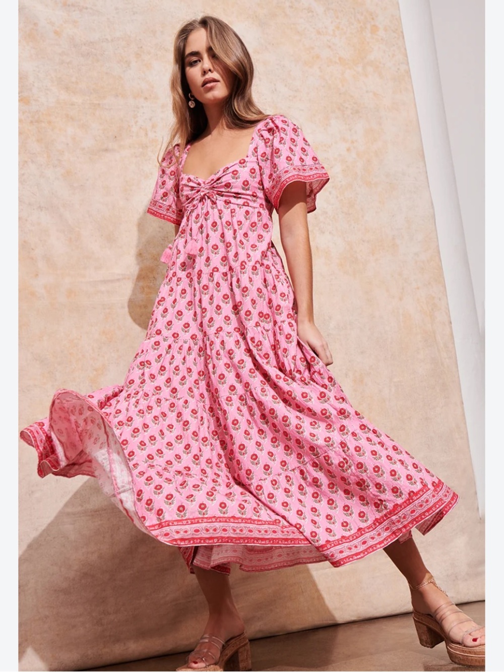 SAYLOR Adeena Midi Dress